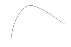 Official Samsung Galaxy S10 Lite SM-G770 121.7mm Red Coaxial Cable - GH39-01948A