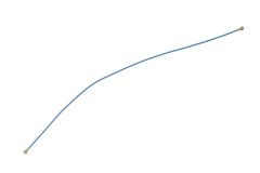 Official Samsung Galaxy A52 5G SM-A526 136mm Blue Coaxial Cable - GH39-02100A