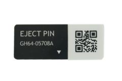 Genuine Samsung Galaxy S8 SM-G950 Eject Pin Label - GH68-47538A
