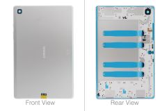 Official Samsung Galaxy Tab A7 10.4 2020 SM-T500 Silver Rear / Battery Cover - GH81-19737A