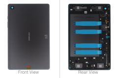 Official Samsung Galaxy Galaxy Tab A7 10.4" SM-T505 Grey Rear / Battery Cover - GH81-19739A