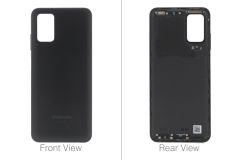 Genuine Samsung Galaxy A03s SM-A037 Battery Cover Black - GH81-21266A