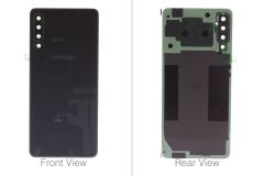 Official Samsung Galaxy A7 2018 SM-A750 Duos Black Battery Cover - GH82-17833A