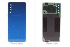 Official Samsung Galaxy A7 2018 SM-A750 Duos Blue Battery Cover - GH82-17833D