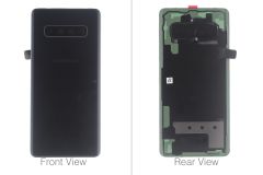 Official Samsung Galaxy S10+ G975 Prism Black Battery Cover - GH82-18406A