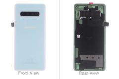 Official Samsung Galaxy S10+ G975 Prism White Battery Cover - GH82-18406F