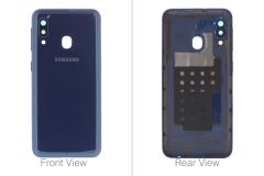 Genuine Samsung Galaxy A20e SM-A202 Blue Battery / Rear Cover - GH82-20125C
