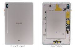 Official Samsung Galaxy Tab S6 T860 Rose Blush Rear Battery Cover - GH82-20850C