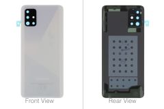 Genuine Samsung Galaxy A51 SM-A515 White Battery Cover with Adhesive - GH82-21653A