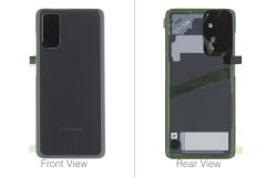 Genuine Samsung Galaxy S20 SM-G980 & S20 5G SM-G981 Grey Rear / Battery Cover with Adhesive - GH82-22068A
