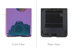 Official Samsung Galaxy Z Flip SM-F700 Purple Battery Cover - GH82-22204B