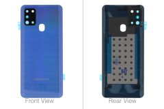 Official Samsung Galaxy A21s SM-A217 Blue Battery Cover - GH82-22780C