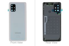 Official Samsung Galaxy A51 5G SM-A516 White Battery Cover with Adhesive - GH82-22938B