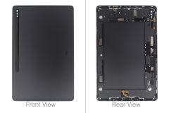 Official Samsung Galaxy TAB S7+ T970, T976 12.4" Black Back / Rear Cover - GH82-23279A