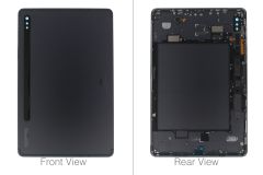 Official Samsung Galaxy Tab S7 SM-T870 Wi-Fi Mystic Black Battery Cover - GH82-23570A