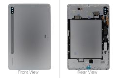 Official Samsung Galaxy Tab S7 SM-T870 Wi-Fi Mystic Silver Battery Cover - GH82-23570B