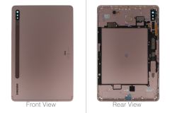 Official Samsung Galaxy Tab S7 LTE SM-T875 Mystic Bronze Battery Cover - GH82-23571C