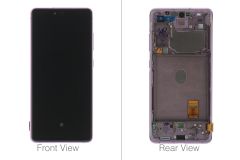 Official Samsung Galaxy S20 FE 5G SM-G781 Cloud Lavender LCD Screen & Digitizer - GH82-24215C / GH82-24214C
