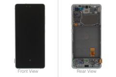 Official Samsung Galaxy S20 FE 5G SM-G781 Cloud White LCD Screen & Digitizer - GH82-24215B / GH82-24214B