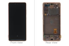 Official Samsung Galaxy S20 FE 5G SM-G781 Cloud Orange LCD Screen & Digitizer - GH82-24215F / GH82-24214F