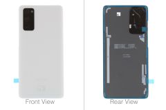 Official Samsung Galaxy S20 FE 5G SM-G781 Cloud White Rear / Battery Cover - GH82-24223B