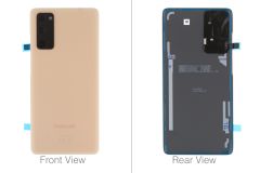 Official Samsung Galaxy S20 FE 5G SM-G781 Cloud Orange Rear / Battery Cover - GH82-24223F