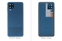 Official Samsung Galaxy A12 SM-A125 Blue Rear / Battery Cover - GH82-24487C