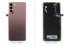 Official Samsung Galaxy S21+ 5G SM-G996 Phantom Gold Rear / Battery Cover - GH82-24505E