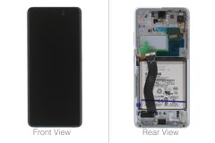 Official Samsung Galaxy S21 Ultra 5G SM-G998 Phantom Silver LCD Screen & Digitizer - GH82-24591B (EU Version)