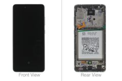 Official Samsung Galaxy A52 A526 5G Awesome White Screen & Digitizer - GH82-25230D / GH82-25229D