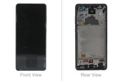 Official Samsung Galaxy A72 A725 Awesome Black Screen & Digitizer - GH82-25542A, GH82-25541A
