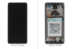 Official Samsung Galaxy A72 A725 Awesome Violet Screen & Digitizer - GH82-25542C, GH82-25541C