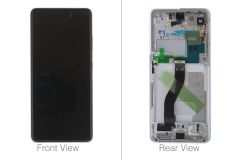 Official Samsung Galaxy S21 Ultra 5G SM-G998 Phantom Silver LCD Screen & Digitizer - GH82-26035B / GH82-26039B (No Camera)