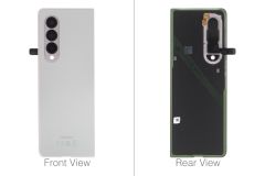 Official Samsung Galaxy Z Fold 3 5G Silver Rear / Battery Cover - GH82-26312C