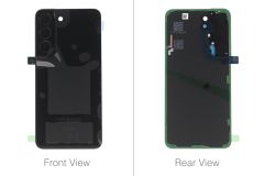 Official Samsung Galaxy S22 S9010 Phantom Black Rear / Battery Cover with Adhesive - GH82-27434A