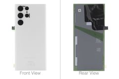 Official Samsung Galaxy S22 Ultra S9080 Phantom White Rear / Battery Cover  - GH82-27457C