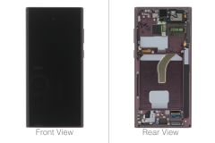 Official Samsung Galaxy S22 Ultra S9080 Burgundy LCD Screen & Digitizer - GH82-27488B / GH82-27489B