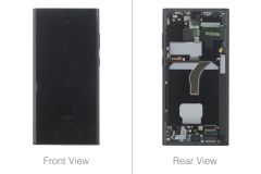 Official Samsung Galaxy S22 Ultra S9080 Graphite / Sky Blue / Red Screen & Digitizer - GH82-27488E