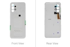 Official Samsung Galaxy A13 4G SM-A135 White Rear / Battery Cover - GH82-28387D
