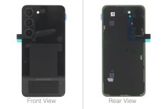 Official Samsung Galaxy S23 SM-S911 Black Rear / Battery Cover with Adhesive - GH82-30393A