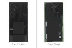 Official Samsung Galaxy S23 Ultra SM-S918 Black Rear / Battery Cover - GH82-30400A