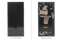 Official Samsung Galaxy S23 Ultra SM-S918 Graphite / Red LCD Screen & Digitizer - GH82-30465E