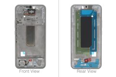 Official Samsung Galaxy A34 5G SM-A346 Silver Middle Frame / Chassis - GH82-31312B