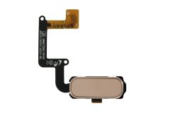 Genuine Samsung Galaxy A3 2017 A320 Pink Gold Home Key Flex - GH96-10773D