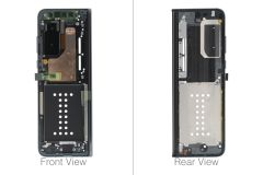 Official Samsung Galaxy Fold SM-SM-F907 Cosmos Black Front Metal Folder - GH96-12932B