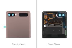 Official Samsung Galaxy Z Flip 5G SM-F707 Mystic Bronze Top LCD Screen - GH96-13806B