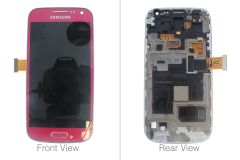 Genuine Samsung Galaxy S4 Mini i9195 Pink LCD Screen & Digitizer - GH97-14766G