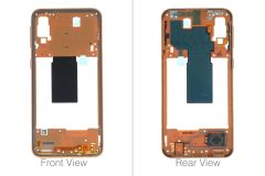 Genuine Samsung Galaxy A40 SM-A405 Coral Middle Cover - GH97-22974D