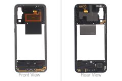 Genuine Samsung Galaxy A50 SM-A505 Black Middle Cover / Chassis - GH97-23209A