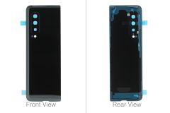 Official Samsung Galaxy Fold SM-SM-F907 Cosmos Black Rear / Battery Cover - GH97-23431B